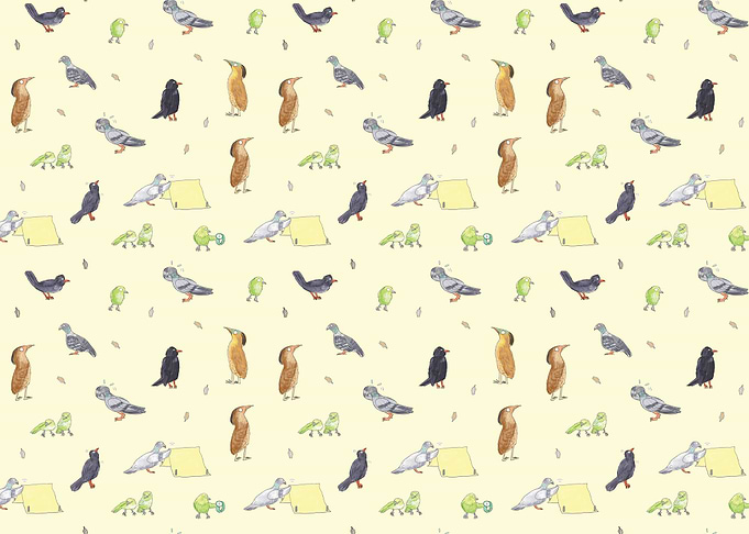 Birds in Taiwan Pattern