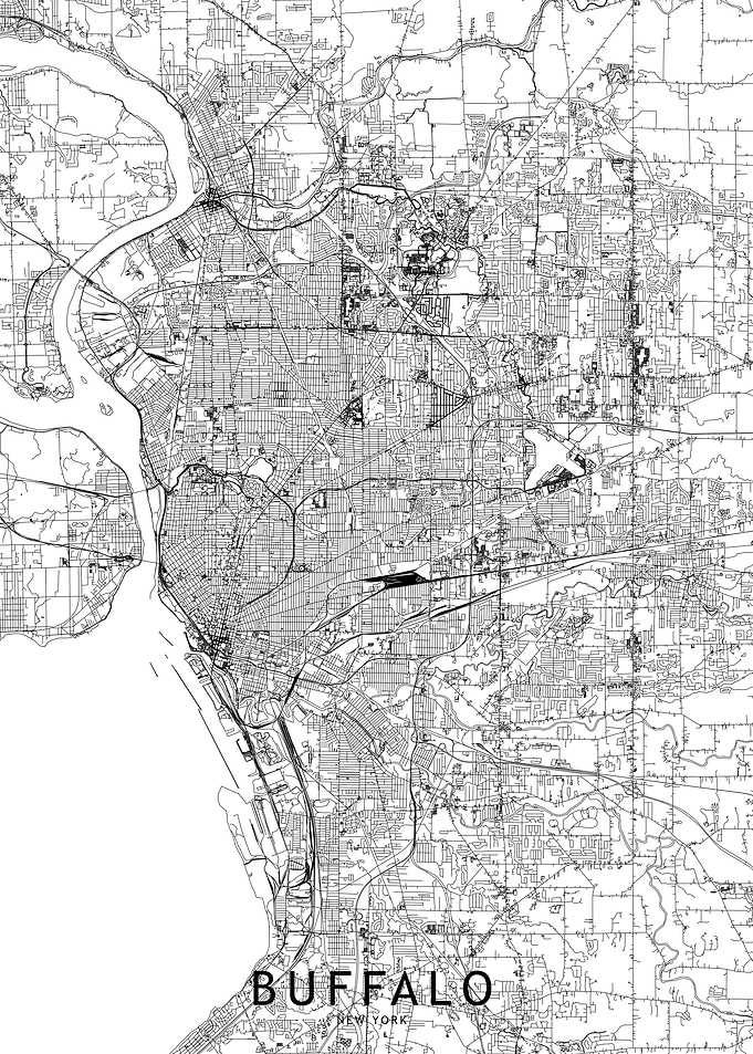 Buffalo Map
