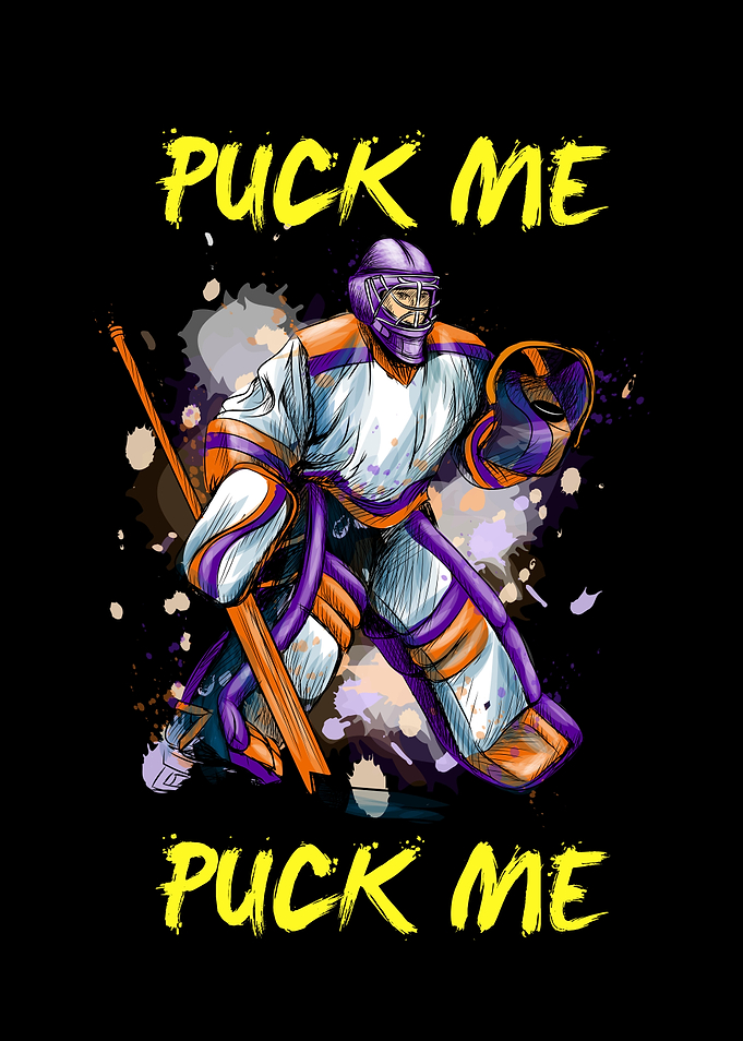 Ice Hockey Puck Me Ice