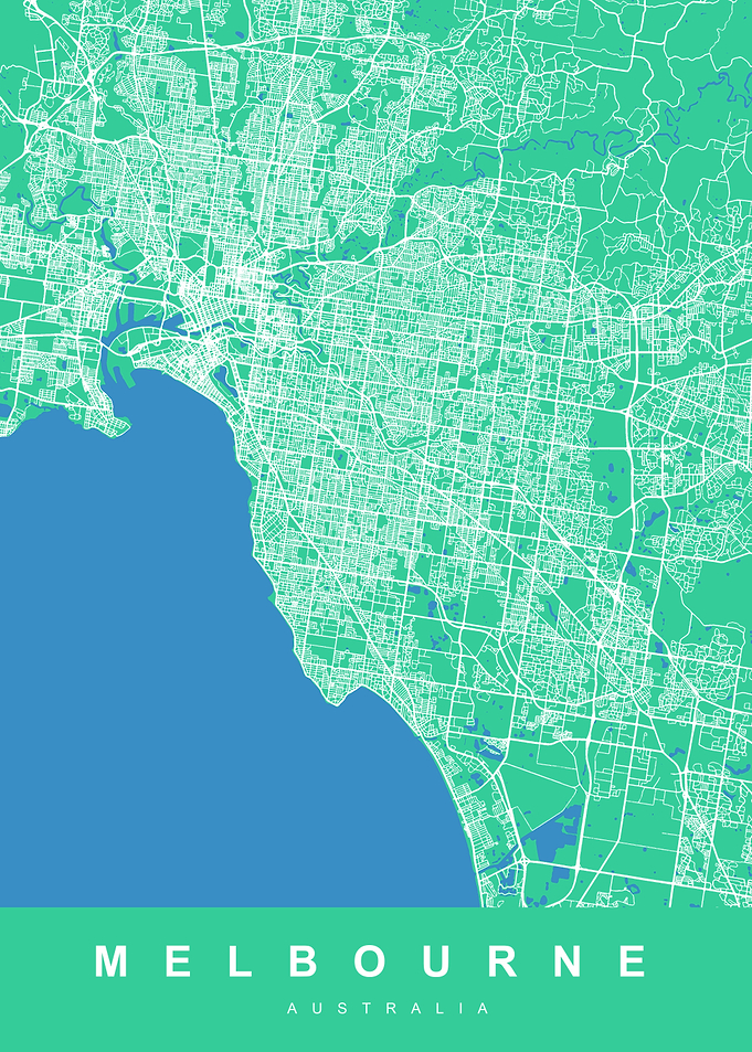 MELBOURNE City Map