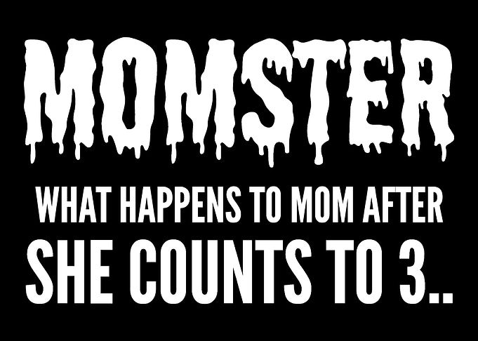 Momster Counting Funny Mot