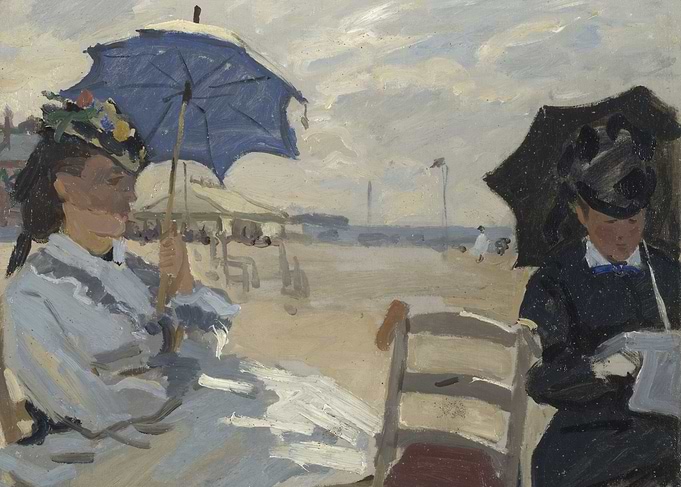 The Beach at Trouville