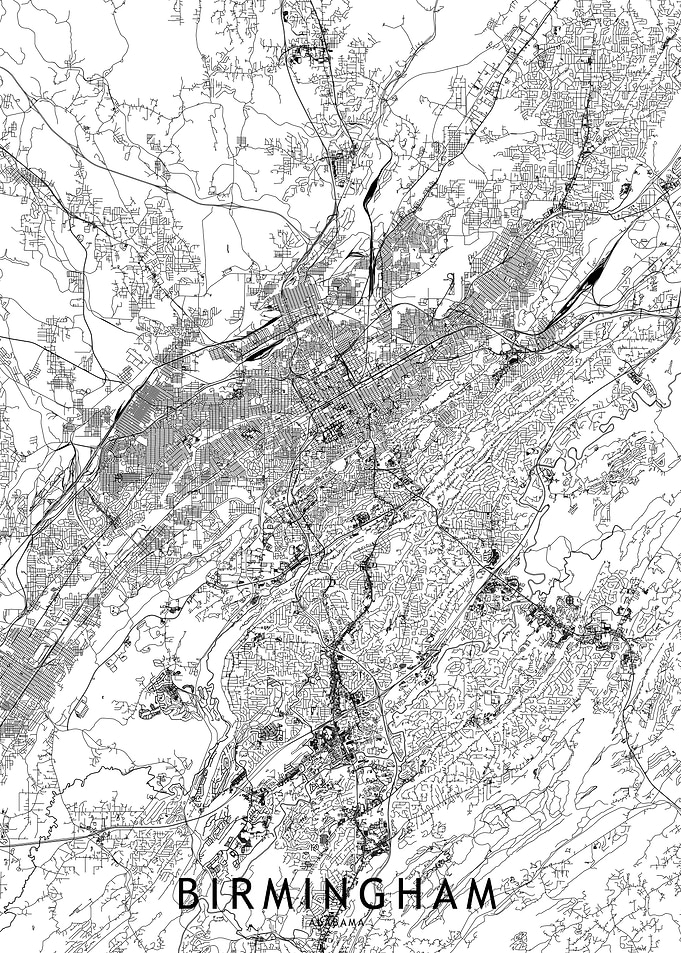 Birmingham Map