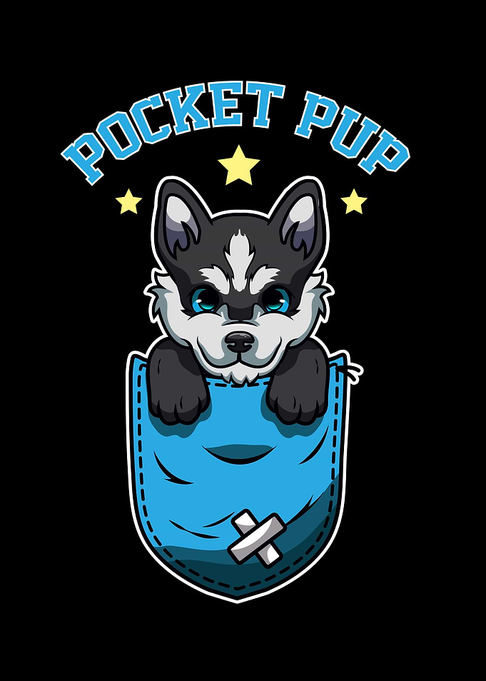 Husky Huksy Baby Huksy Dog