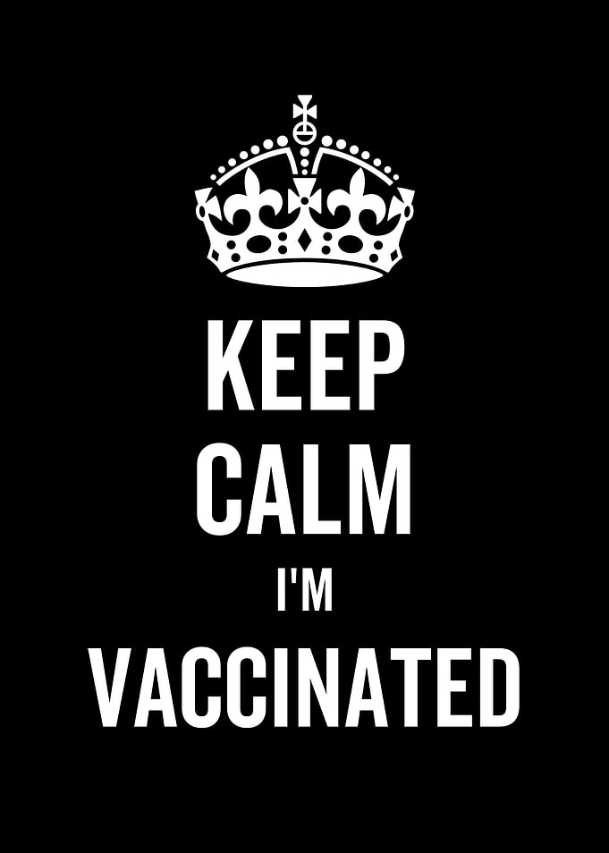 Keep Calm Im Vaccinated