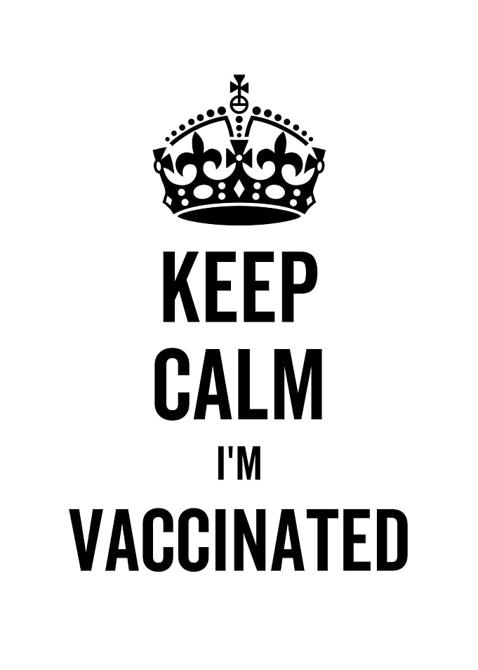 Keep Calm Im Vaccinated