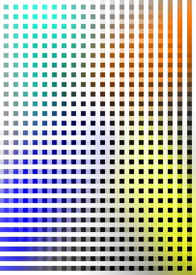 Colorful illusion design