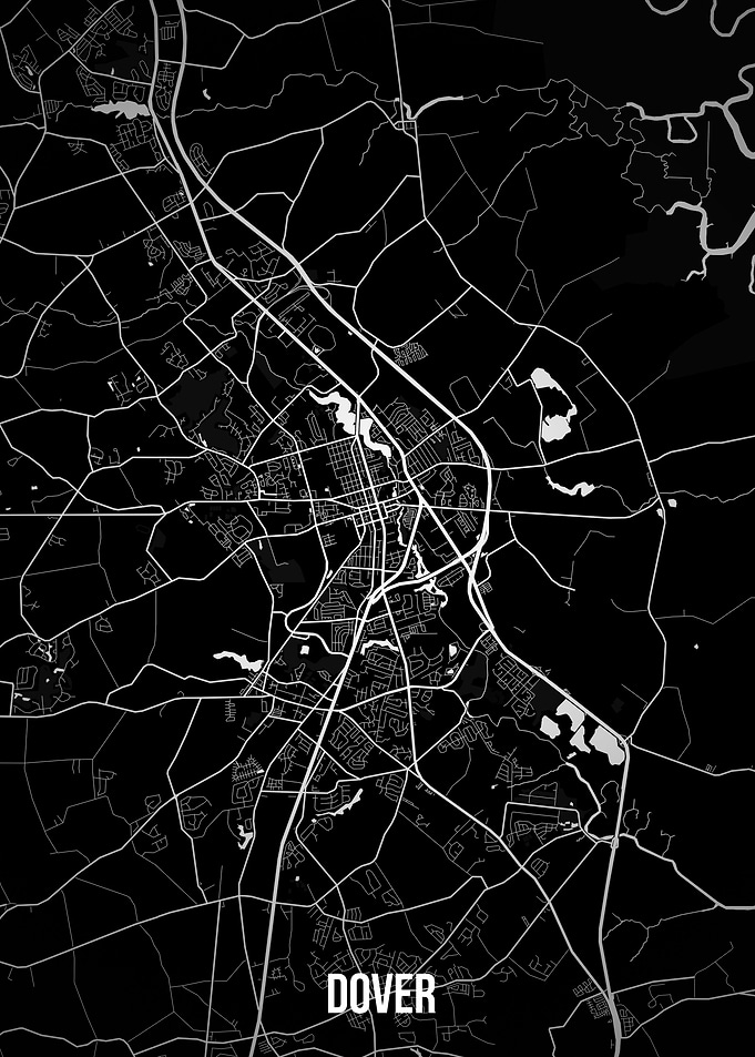 Dover dark map