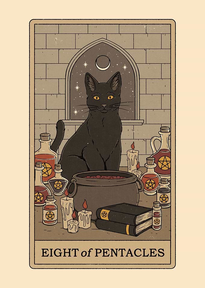 Eight of Pentacles