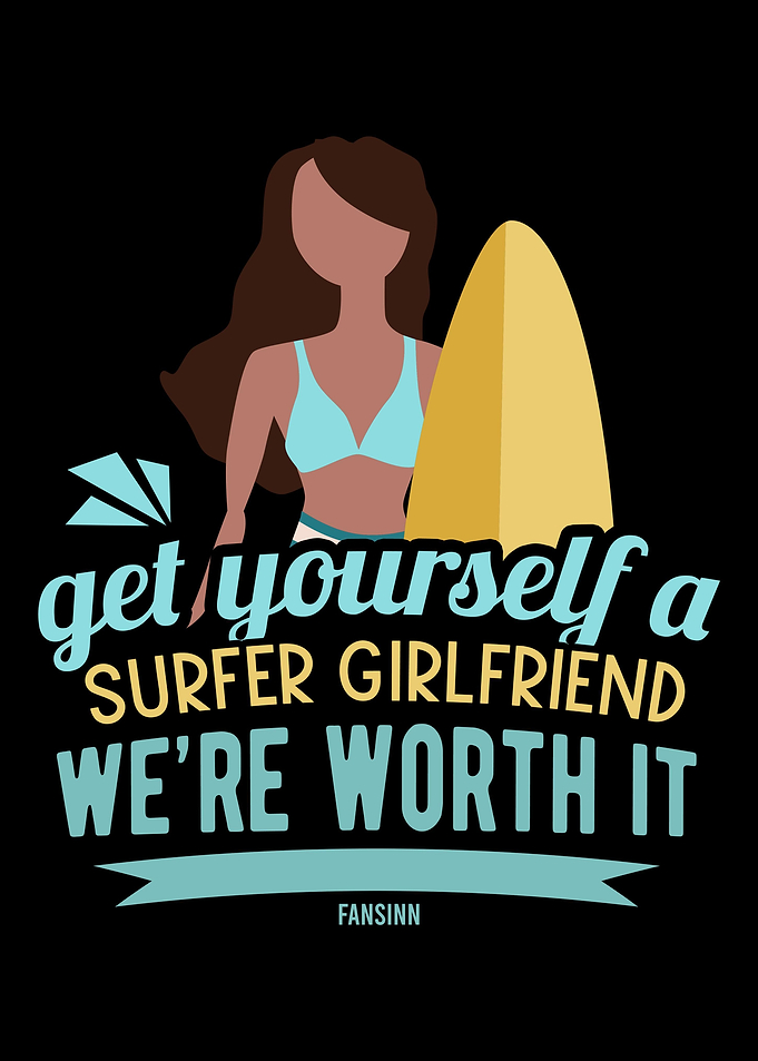 surfer girlfriend