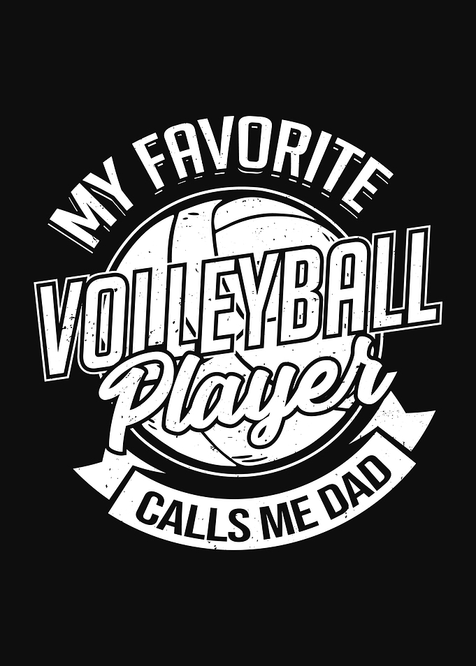 Volleyball Dad Design