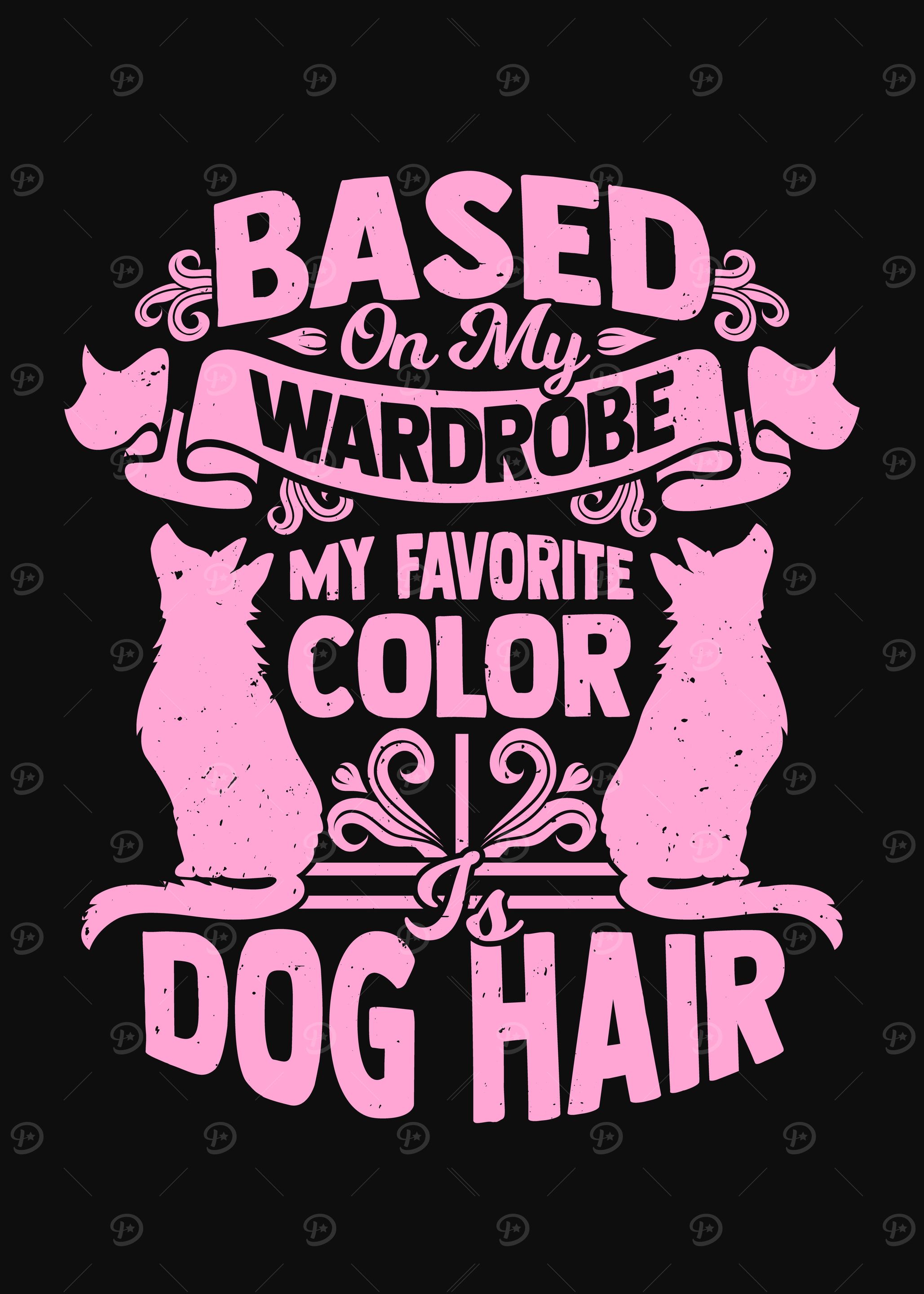 Funny Dog Hair Design