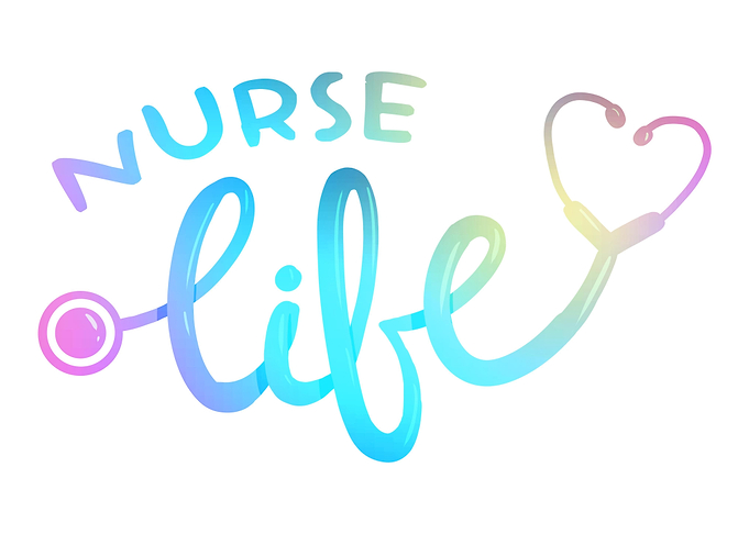 NurseLife Nursejob Colorfu