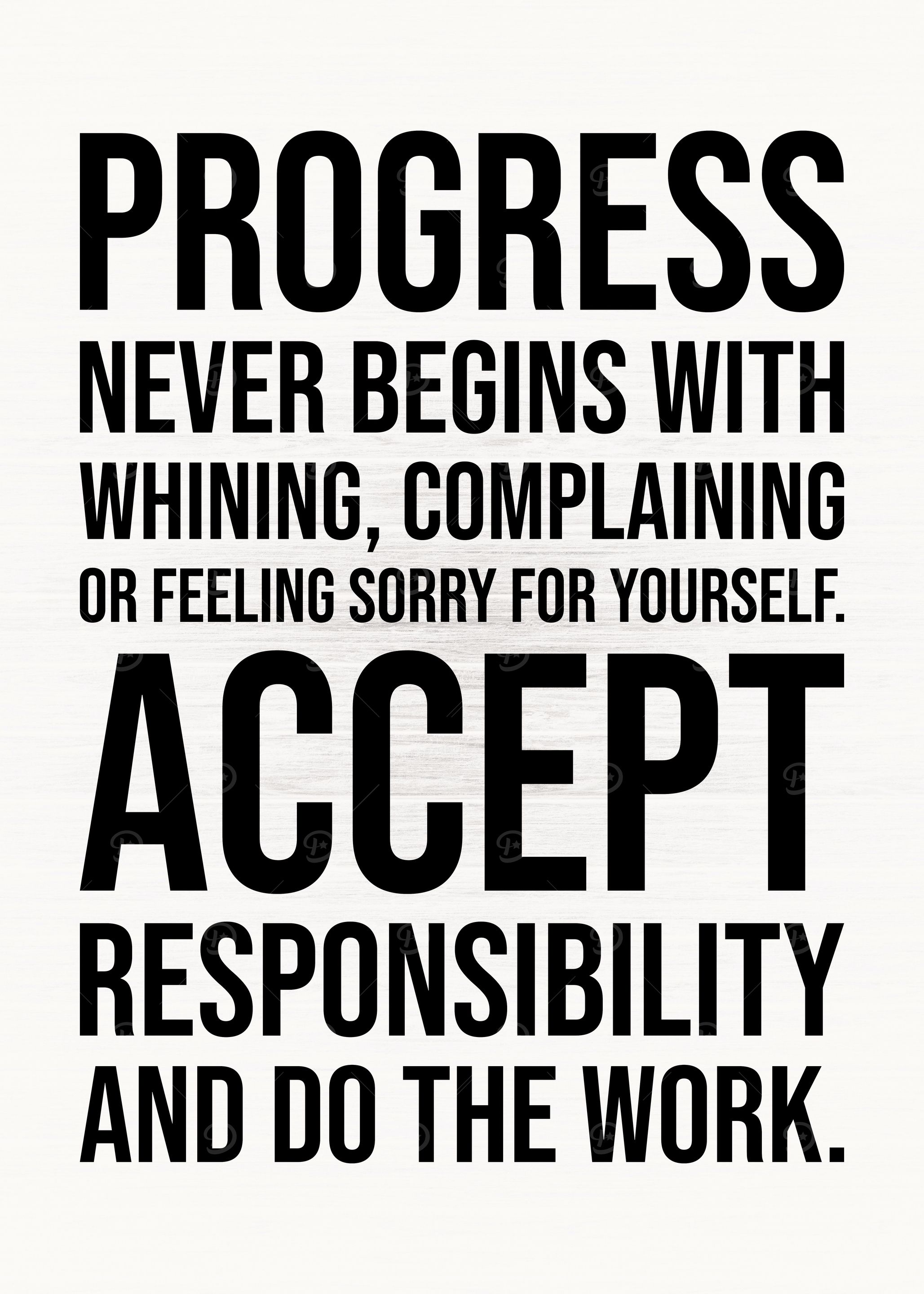 Progress