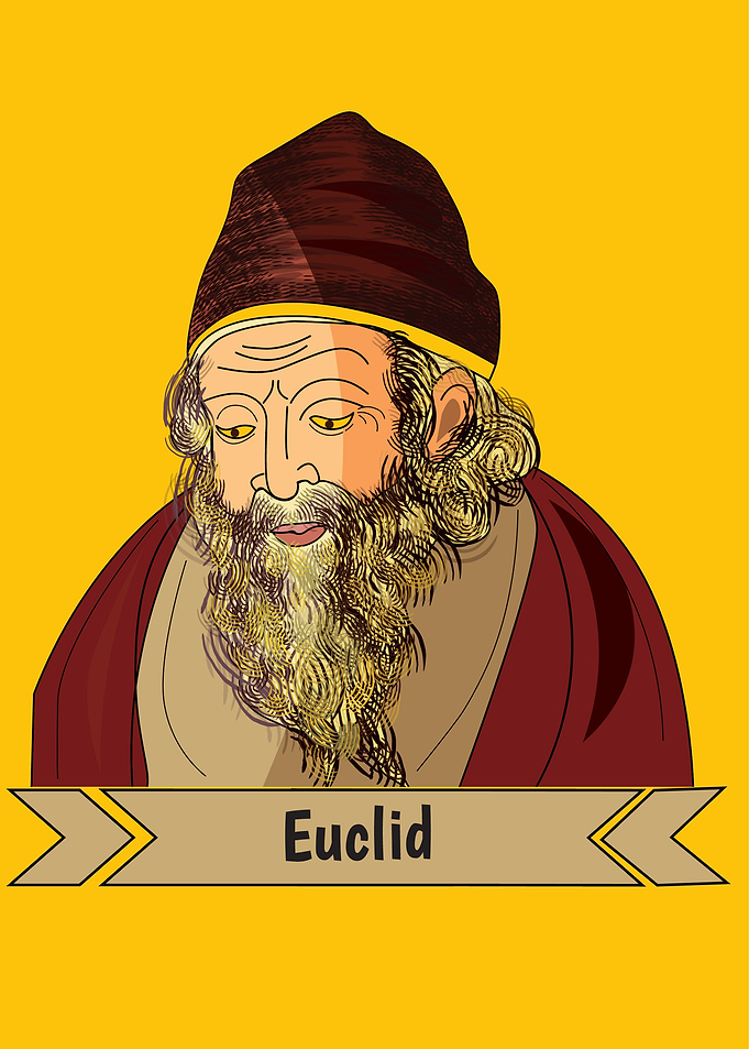 euclid portrait minimalist