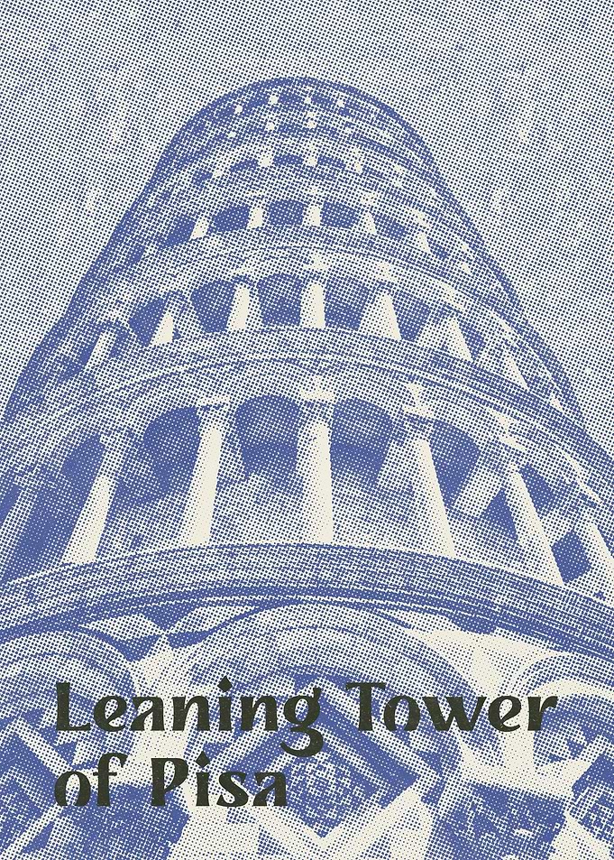 Vintage Tower of Pisa