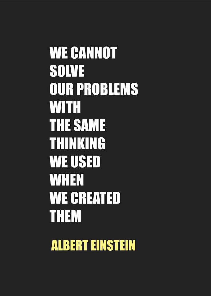 solve problems quote