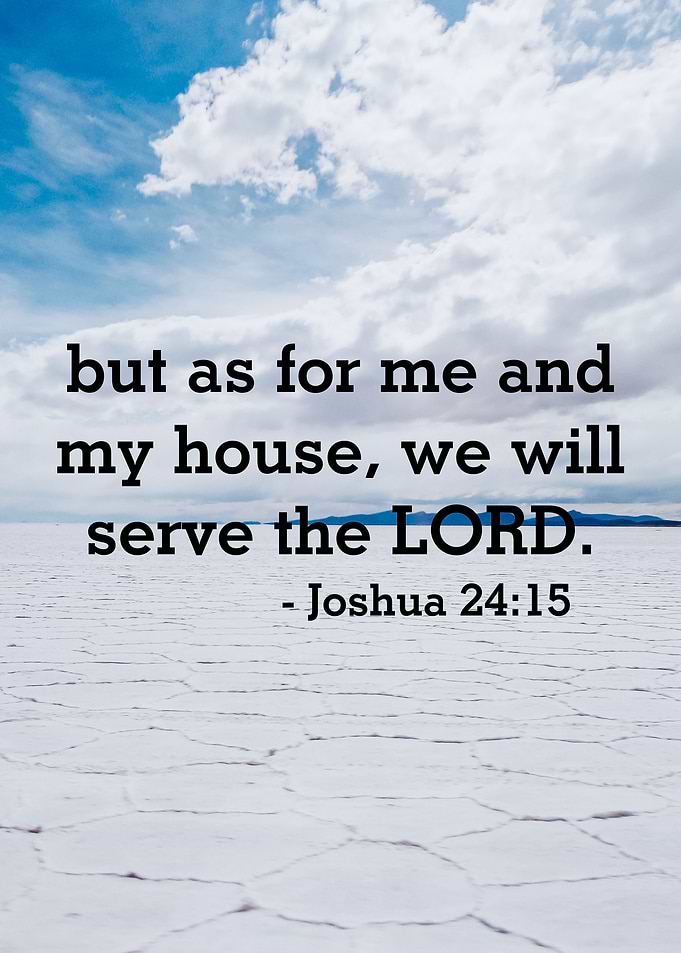 Joshua 24 15 Bible Verse