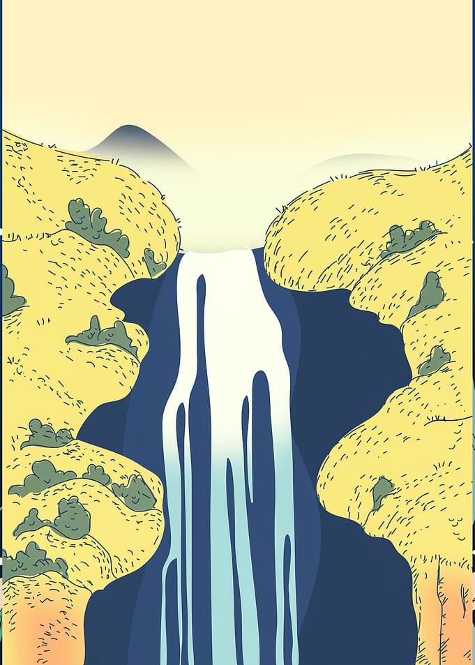Asian Waterfall