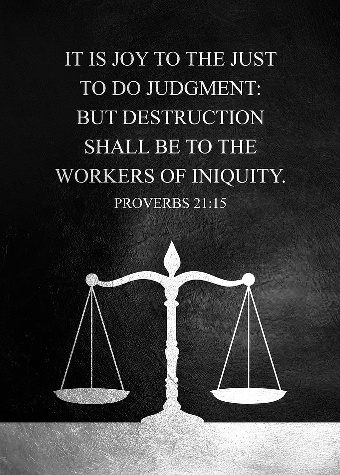 Proverbs 21 15