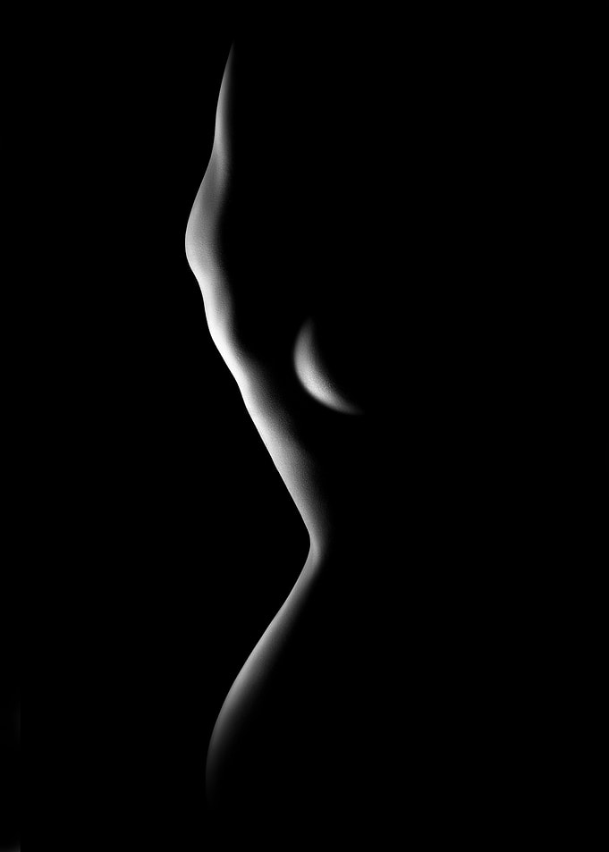 Nude woman bodyscape 78