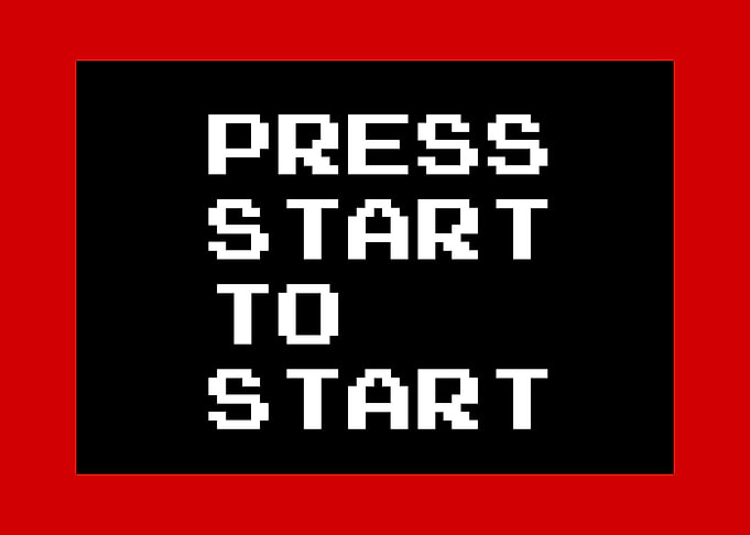 Black box press start to s