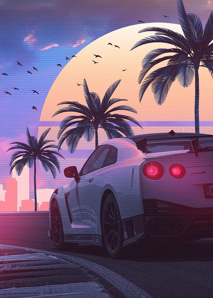 SKYLINE GTR RETRO