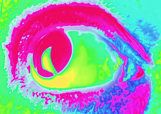 Eye macro nervous move fal