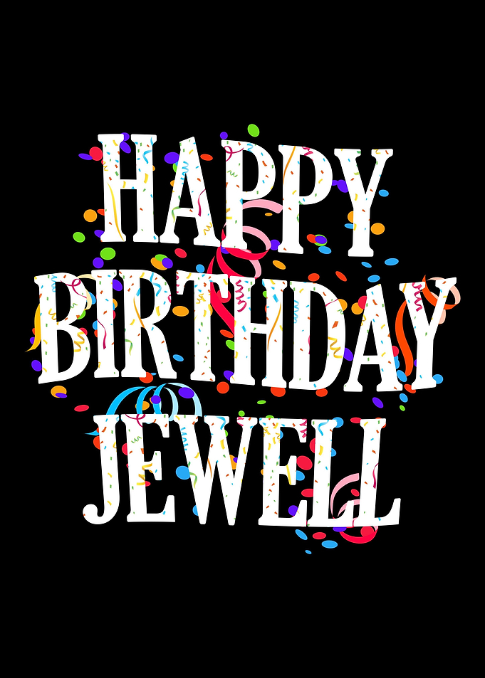 Happy Birthday Jewell