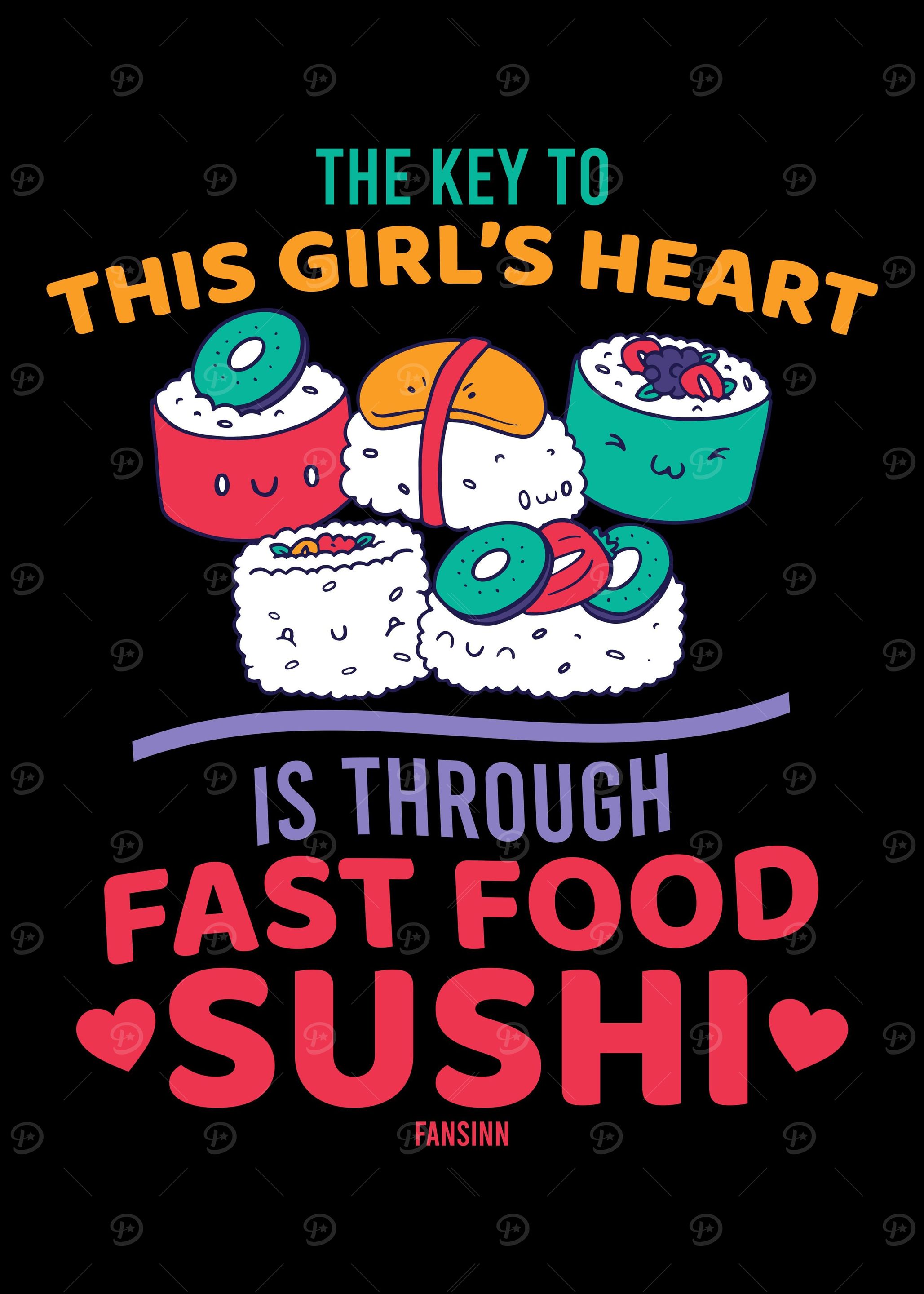Sushi for women and girls