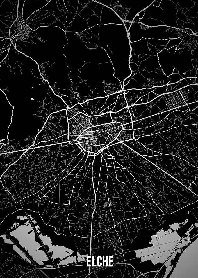 Elche dark map