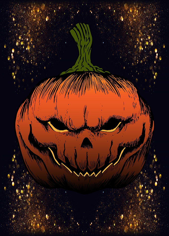 Halloween Horror Pumpkin