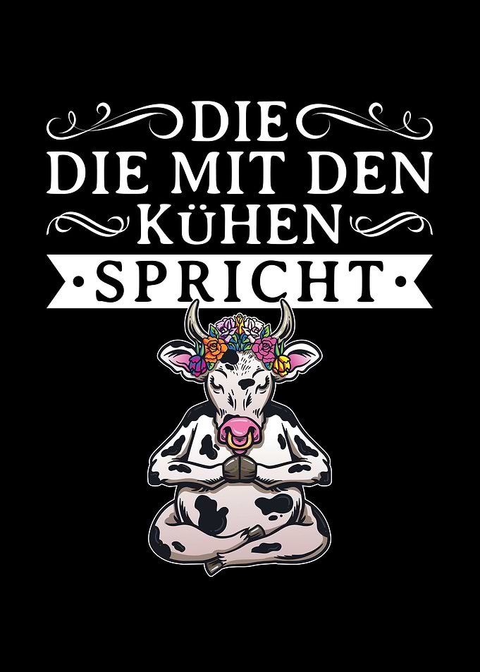 Landwirtin Kuh Liebhaber