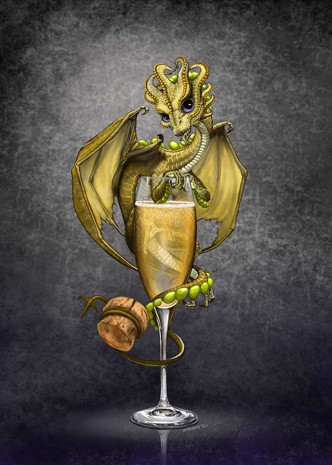 Champagne Dragon