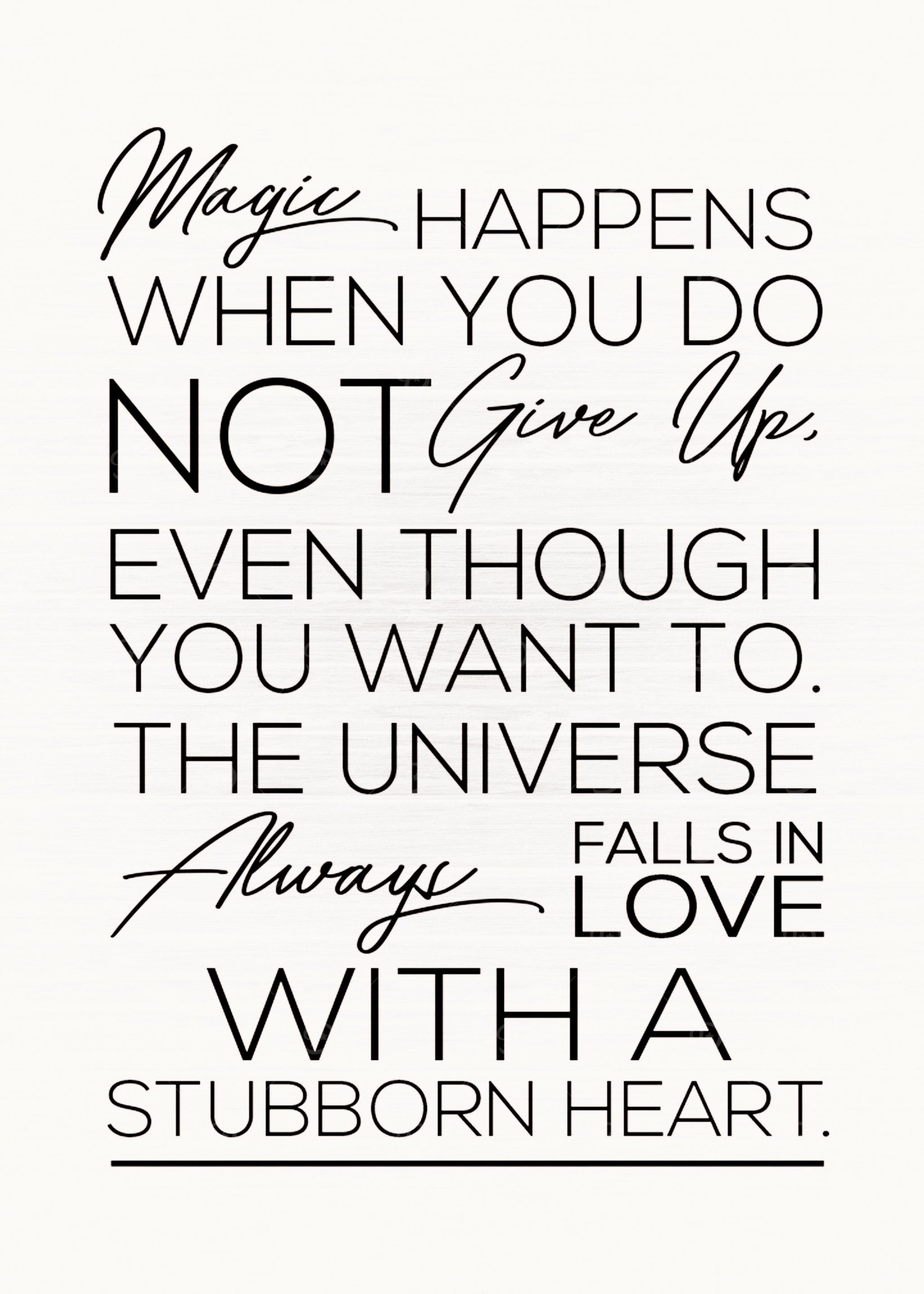 Magic Happens When