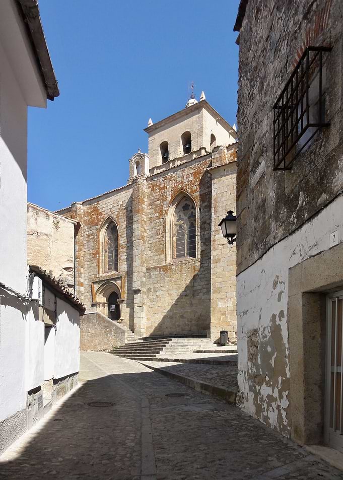 Typical street in Trujillo