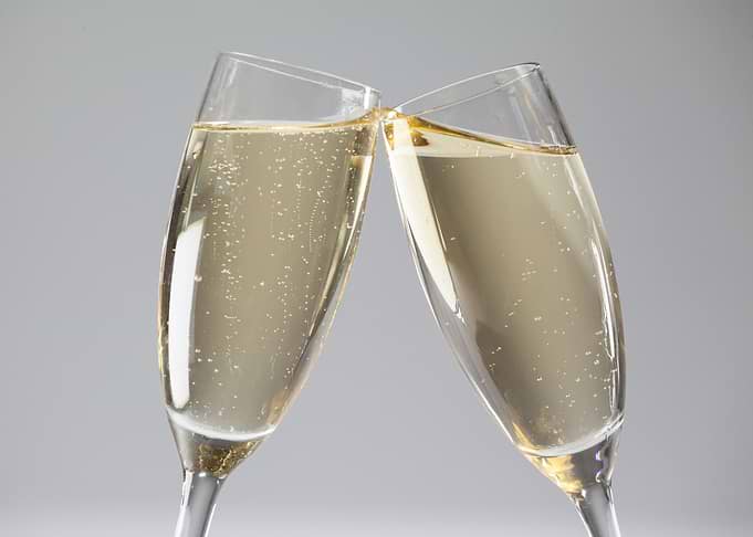 Champagne toast
