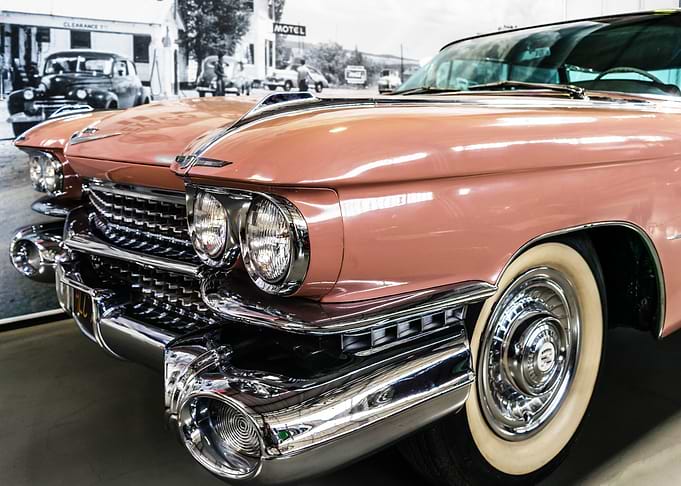 Front end of a classic