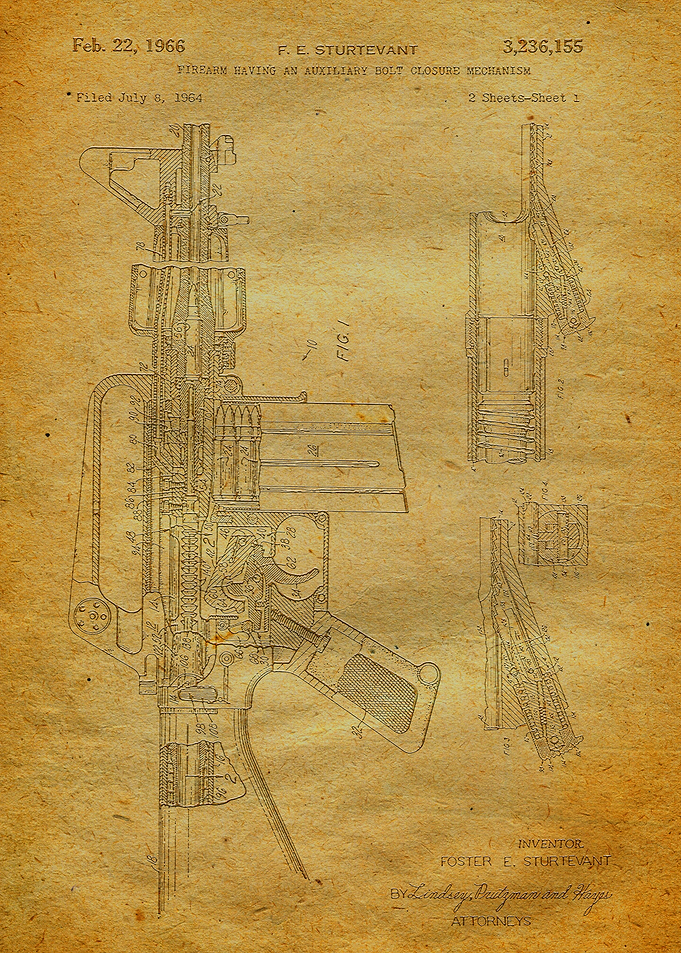 1 M16 Rifle Patent
