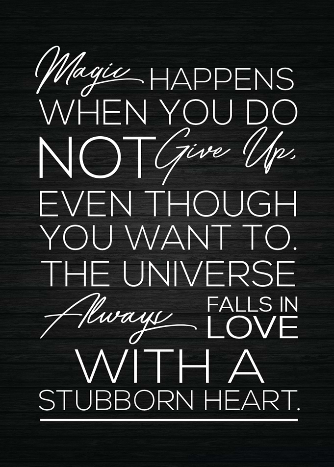 Magic Happens When