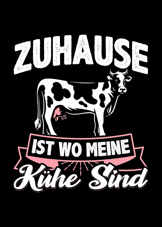 Zuhause Kuehe Landwirtin