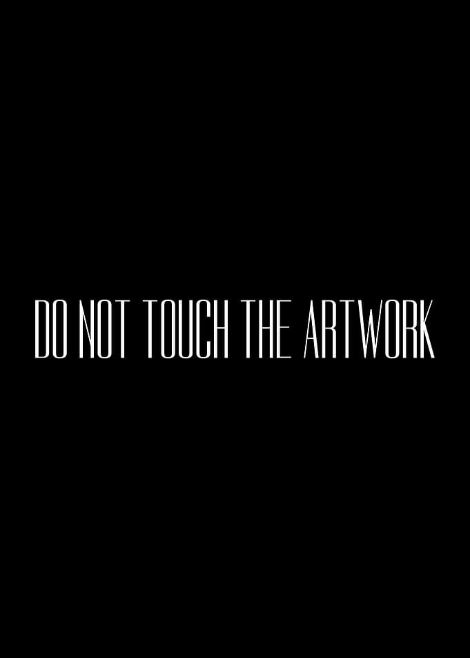 Do Not Touch The Artwork