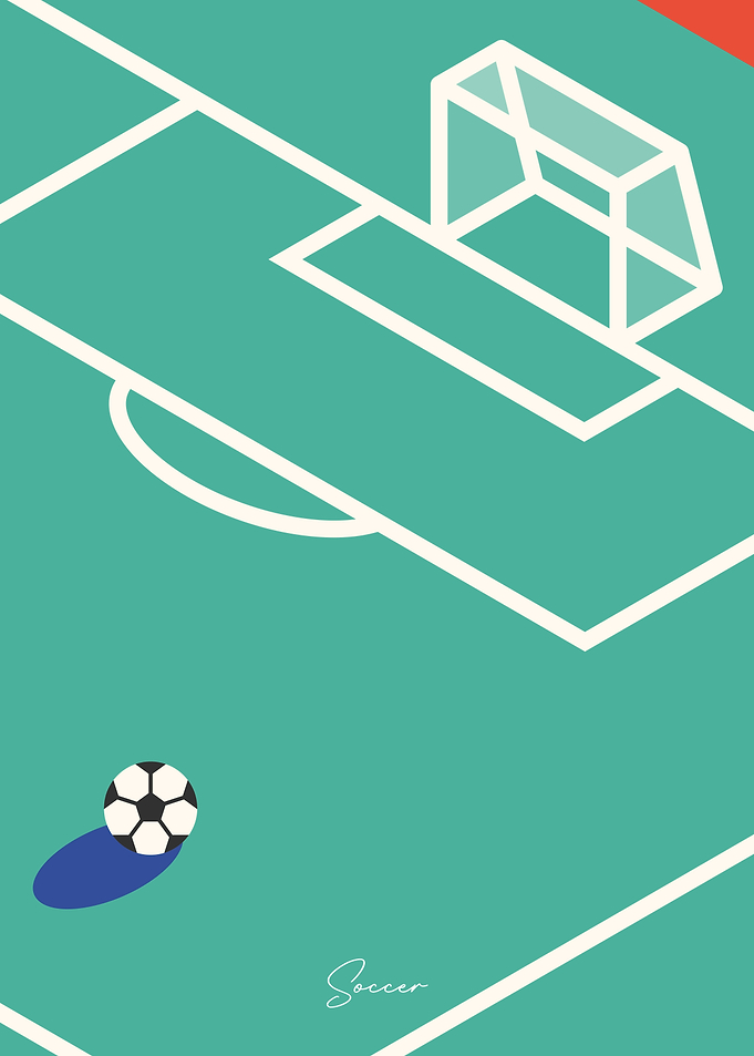 Sports Soccer Wall Poster