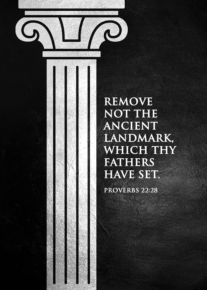 Proverbs 22 28