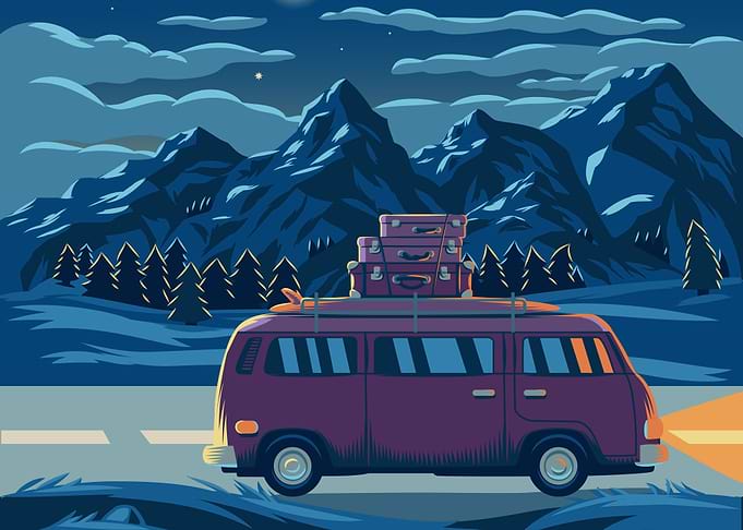 Traveling at night