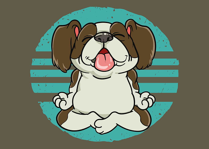 Meditating Dog