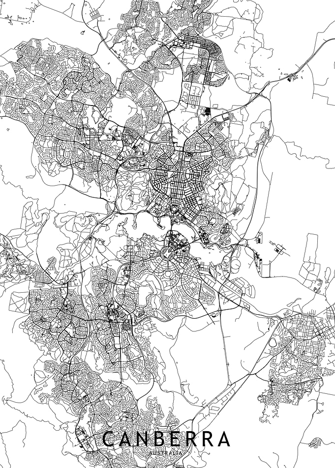 Canberra Map