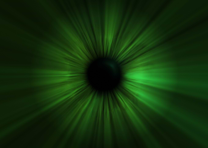 Green iris warp