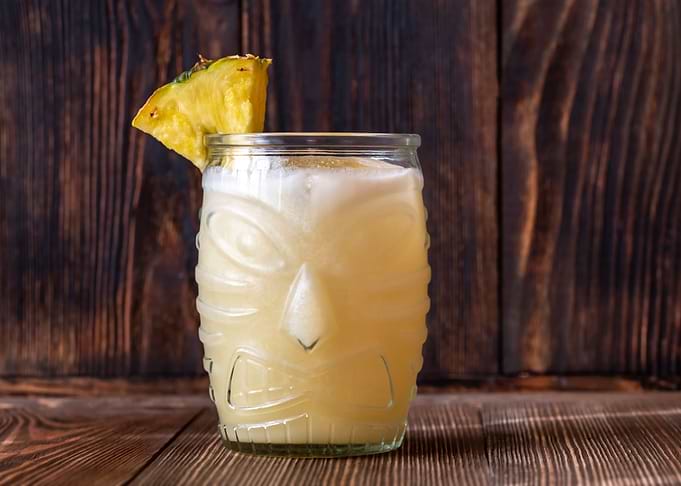 Glass of Painkiller