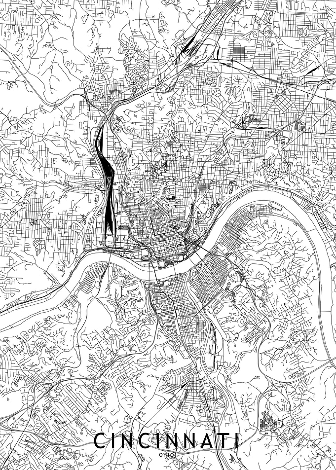Cincinnati Map